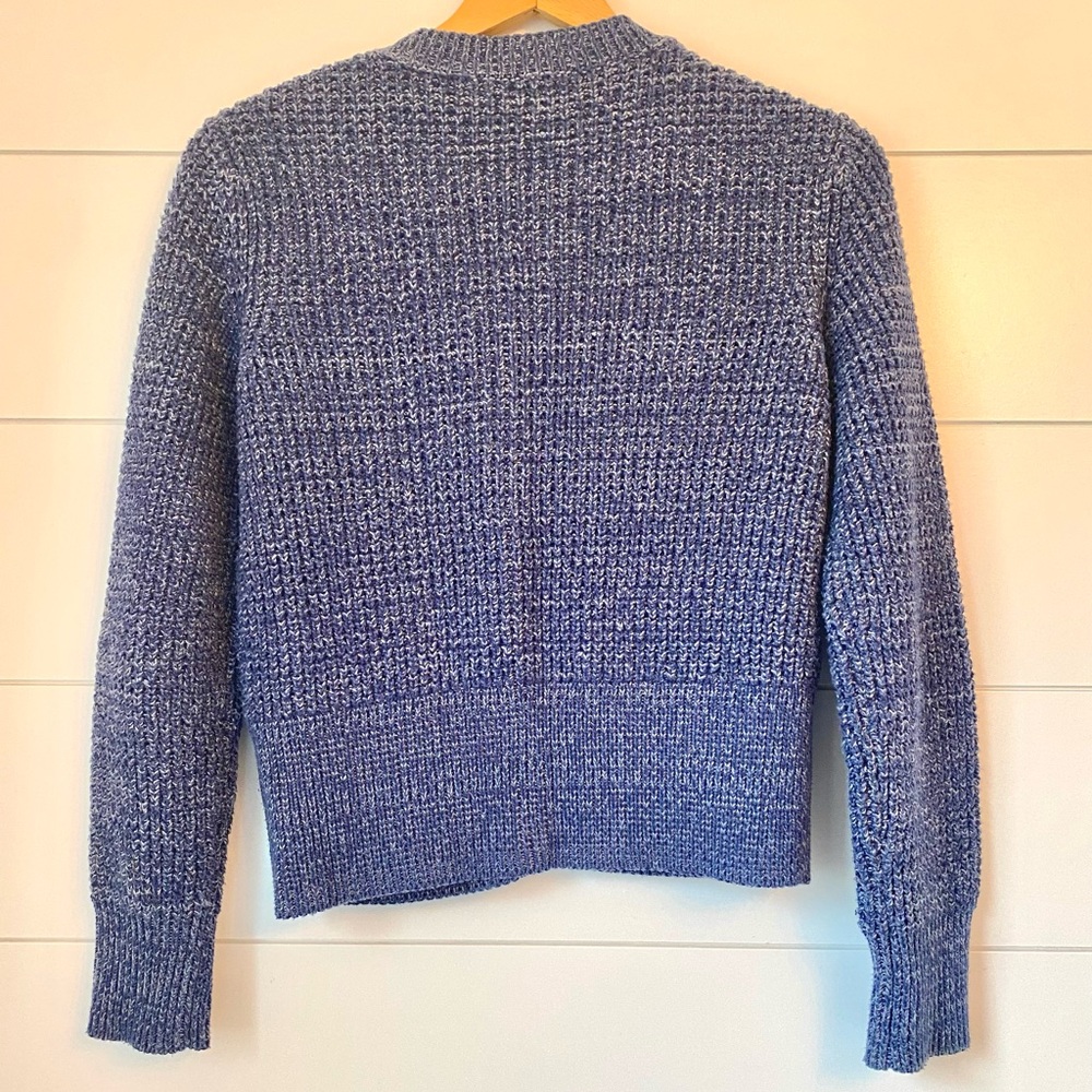 Gap Chunky Knit Multi-Blue Button-Front Cardigan.… - image 8